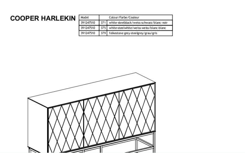 Page 1 de la notice Manuel utilisateur Mio Cooper Harlekin