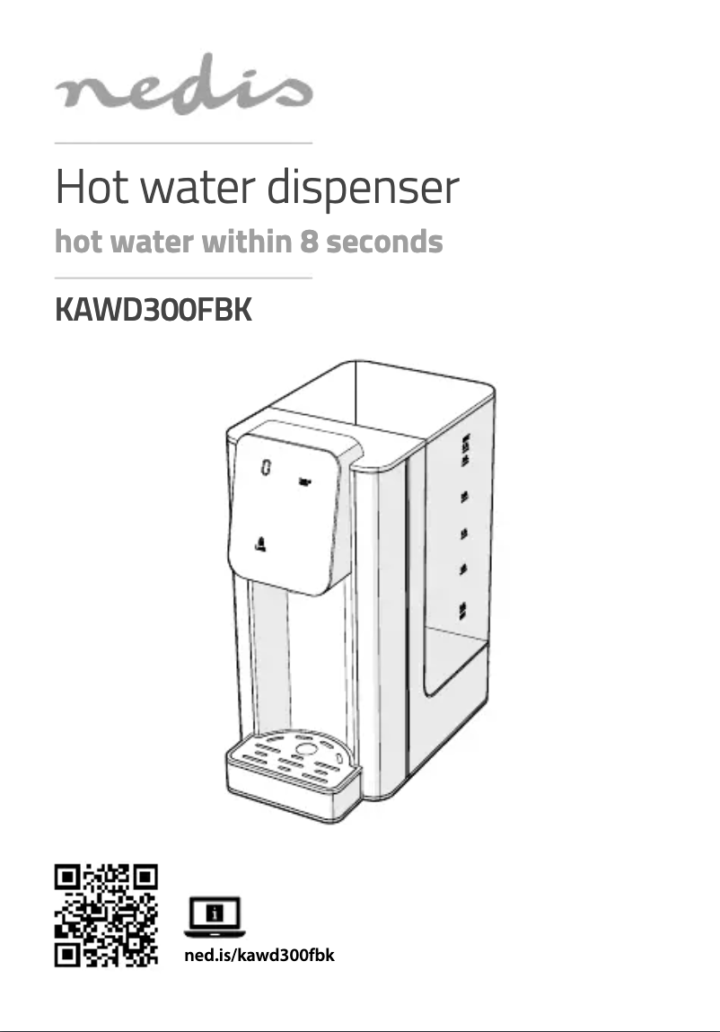 Image de la première page du manuel de l'appareil KAWD300FBK