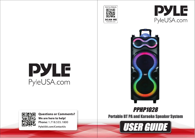 Imagen de la primera página del manual del dispositivo PPHP1028