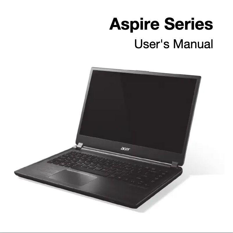 Página 1 del manual Manual de usuario Acer Aspire M5-481T