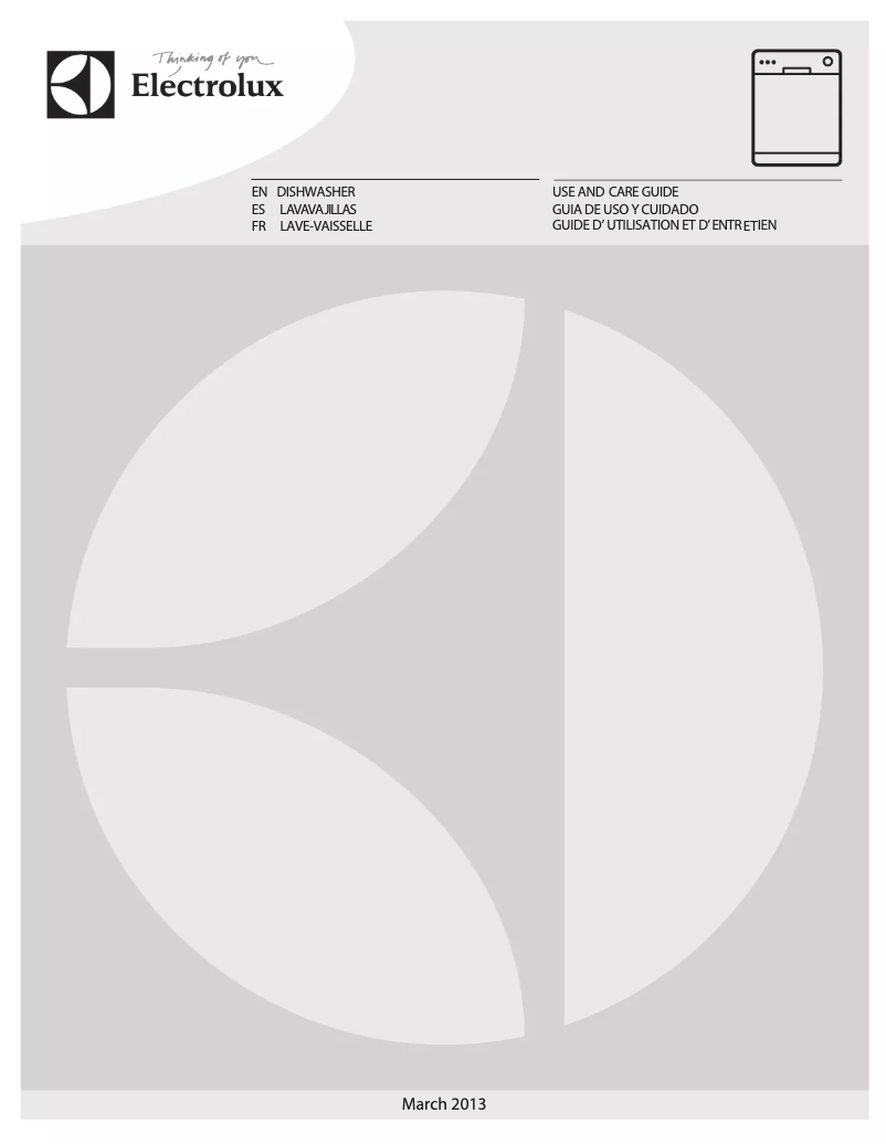 Page n°1 - Manuel utilisateur Electrolux EIDW5705PS