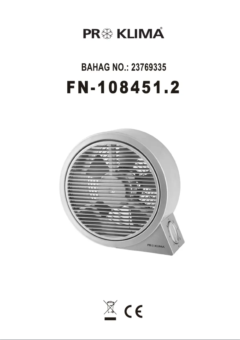 Image de la première page du manuel de l'appareil FN-108451