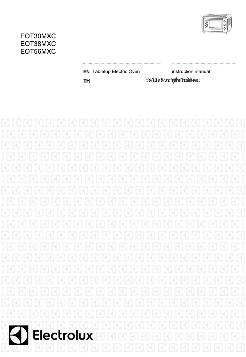 Page n°1 - Manuel utilisateur Electrolux EOT38MXC