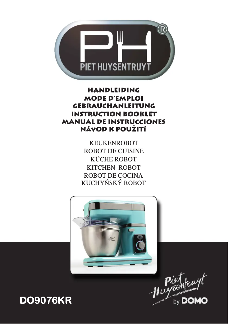 Page n°1 - Manuel utilisateur Domo DO9076KR