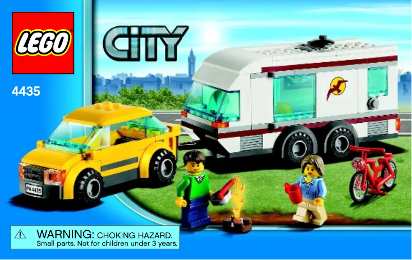 Page 1 de la notice Manuel utilisateur Lego City 4435