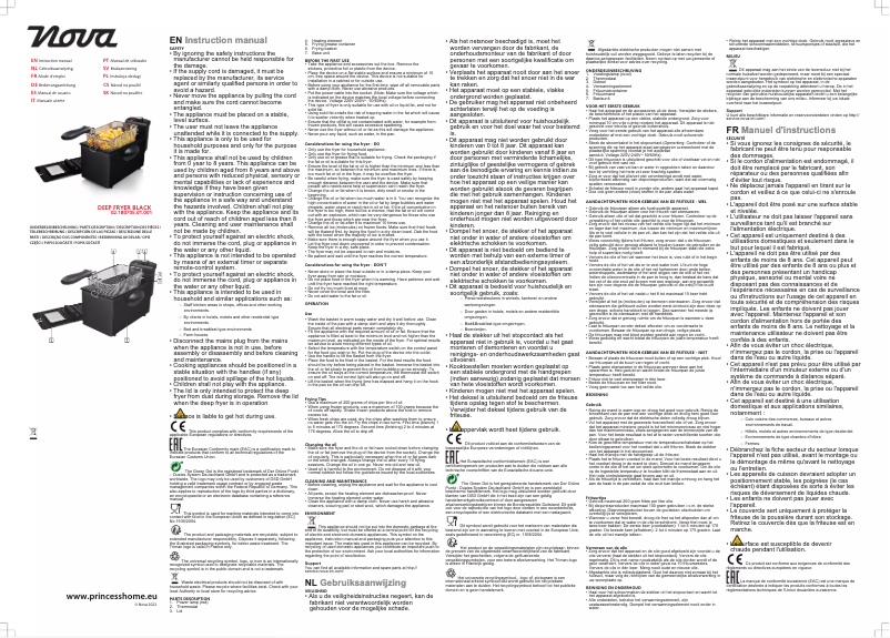 Page 1 de la notice Manuel utilisateur Nova 180705