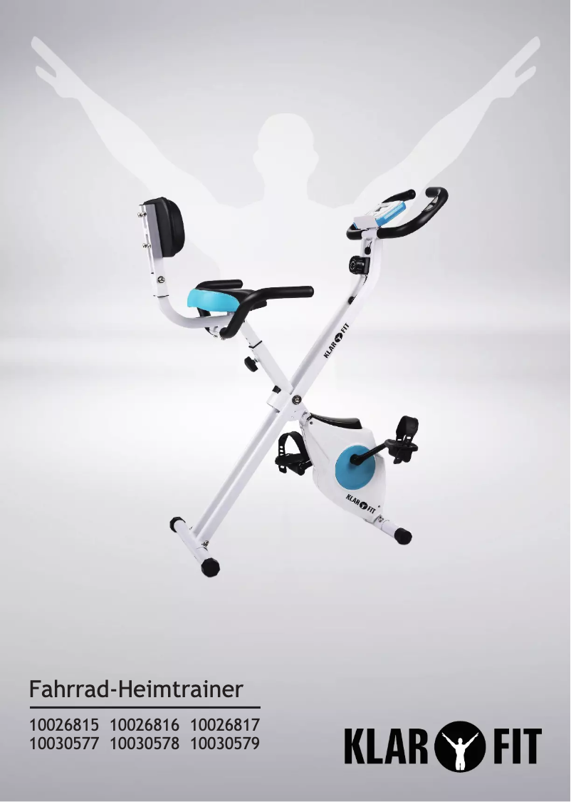 Page 1 de la notice Manuel utilisateur Klarfit Azura