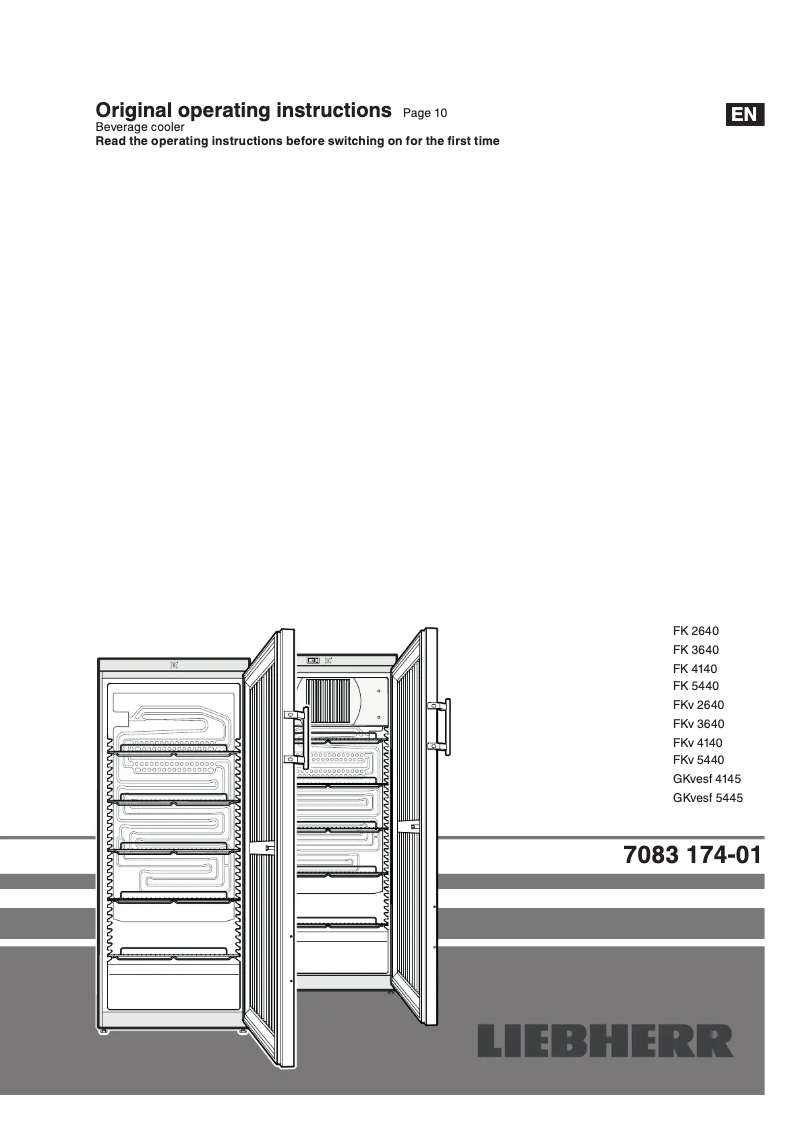 Image de la première page du manuel de l'appareil GKvesf 5445 Pro