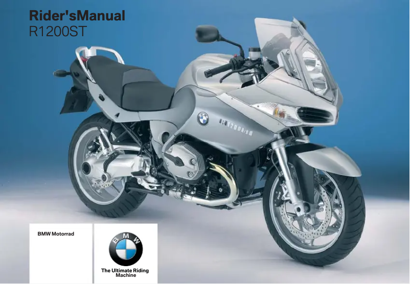 Imagen de la primera página del manual del dispositivo R 1200 ST (2007)