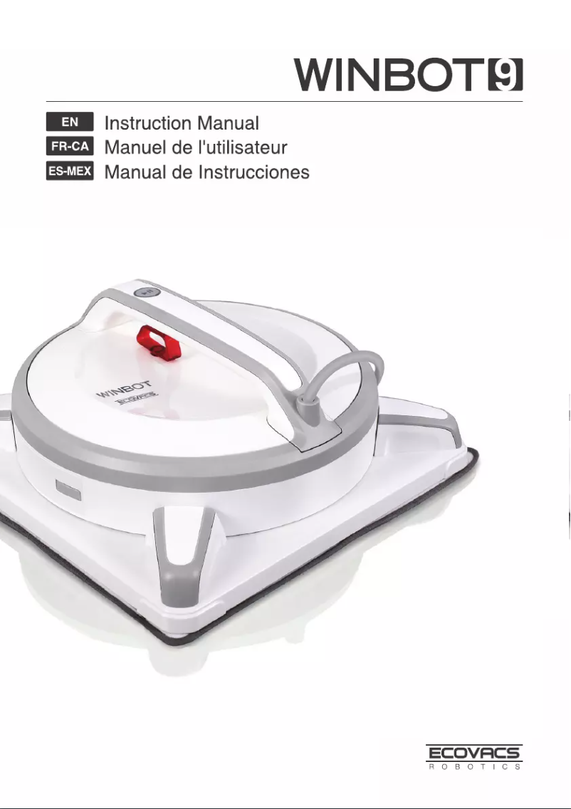 Page 1 de la notice Manuel utilisateur ECOVACS W930