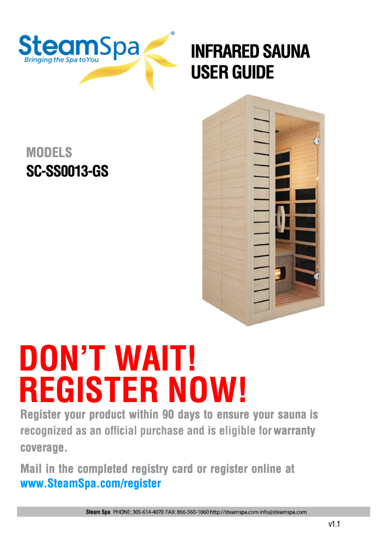 Imagen de la primera página del manual del dispositivo SC-SS0013-GS