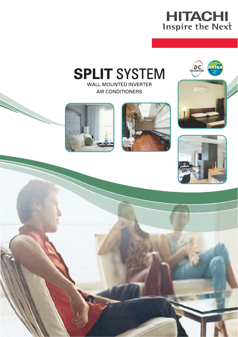 Page 1 de la notice Manuel utilisateur Hitachi RAS-35YHA1