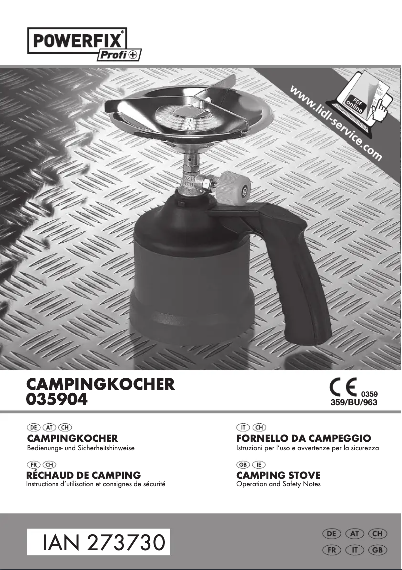 Página 1 del manual Manual de usuario Powerfix IAN 311385