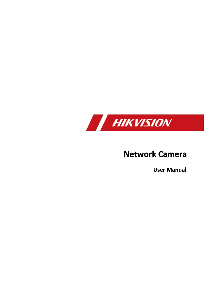 Page 1 de la notice Manuel utilisateur Hikvision DS-2CD2H86G2-IZS