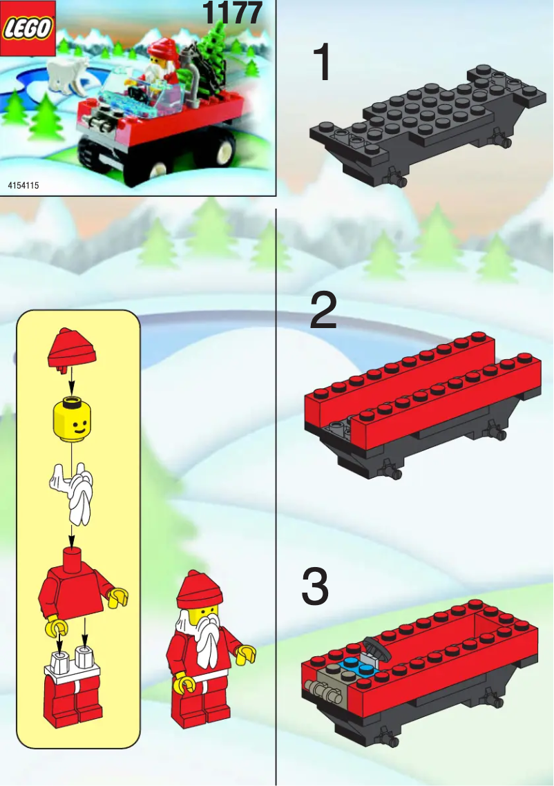 Image de la première page du manuel de l'appareil SANTA'S TRUCK