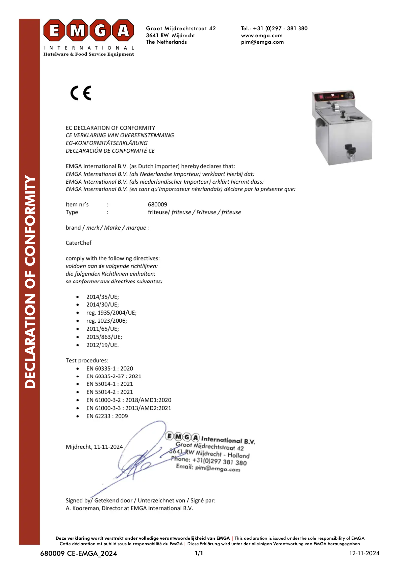 Image de la première page du manuel de l'appareil 680009