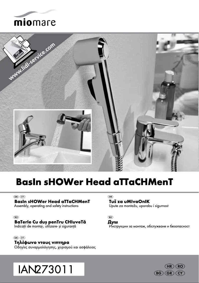 Page n°1 - Manuel utilisateur Miomare IAN 273011