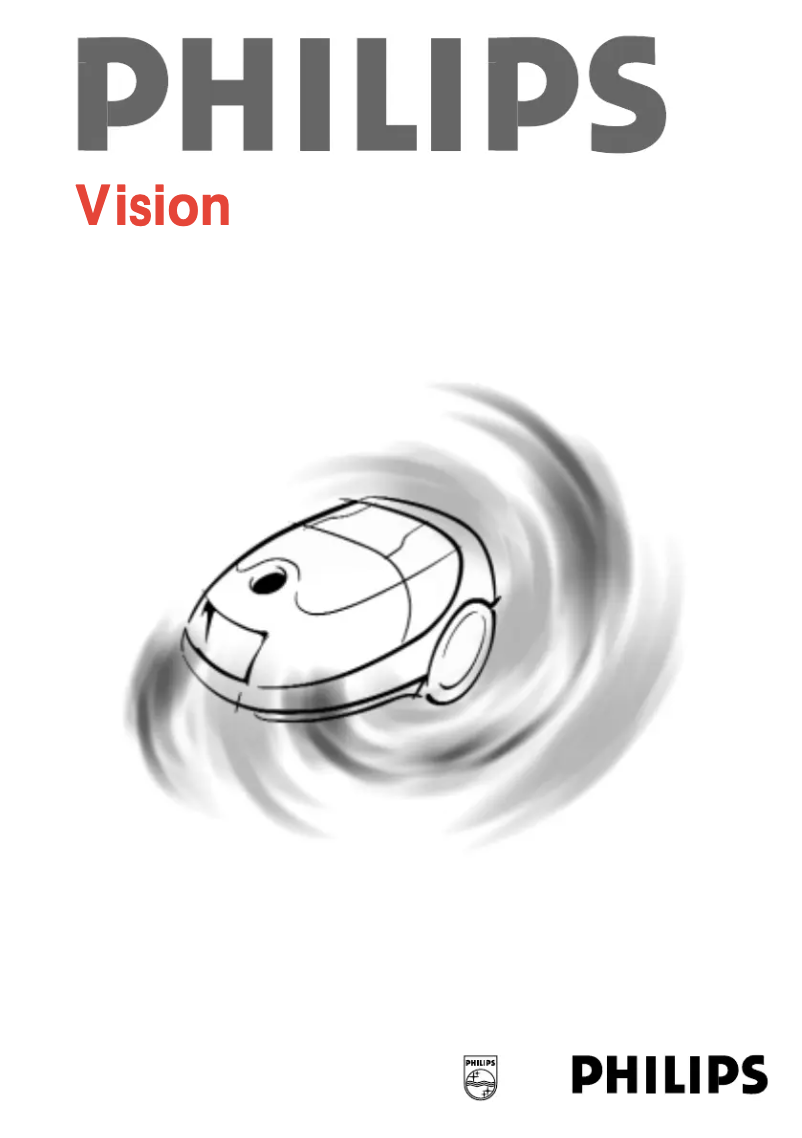 Image de la première page du manuel de l'appareil Vision HR8837