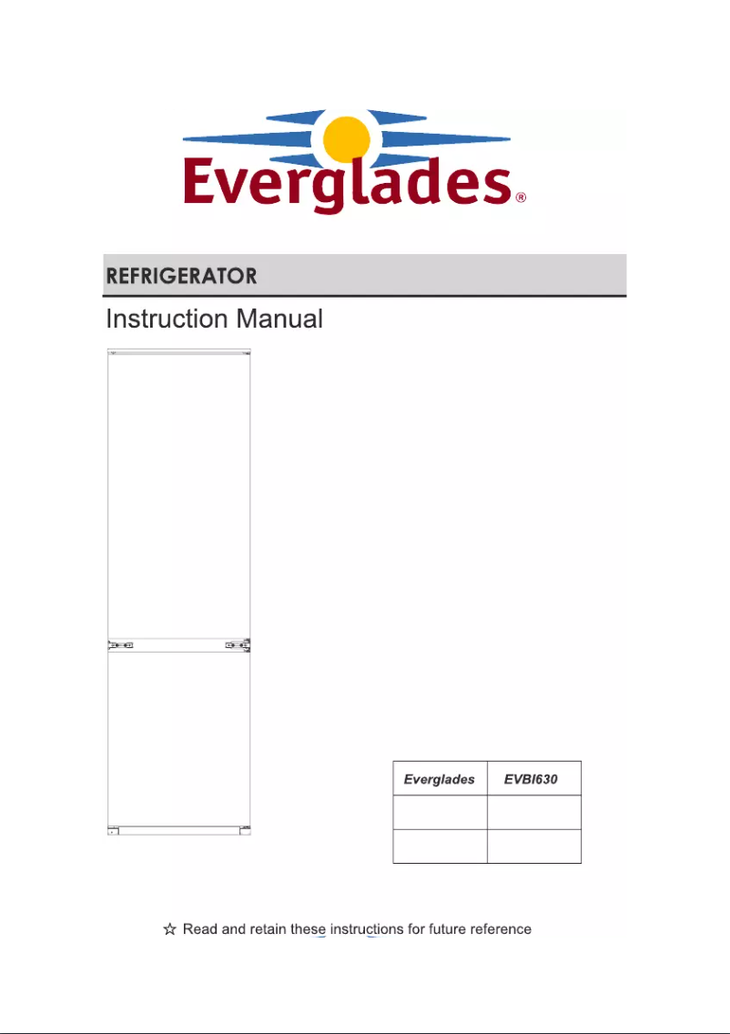 Image de la première page du manuel de l'appareil EVBI630