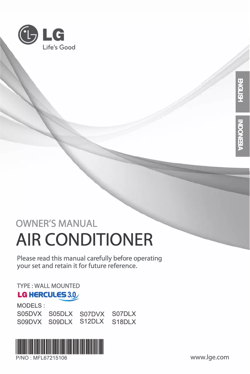 Página 1 del manual Manual de usuario LG SN07DVX