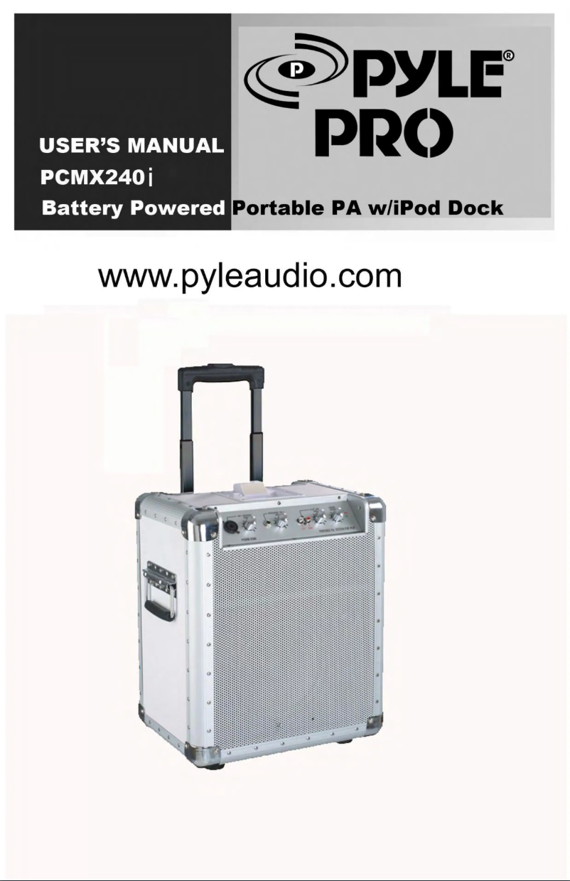 Image de la première page du manuel de l'appareil PCMX240I