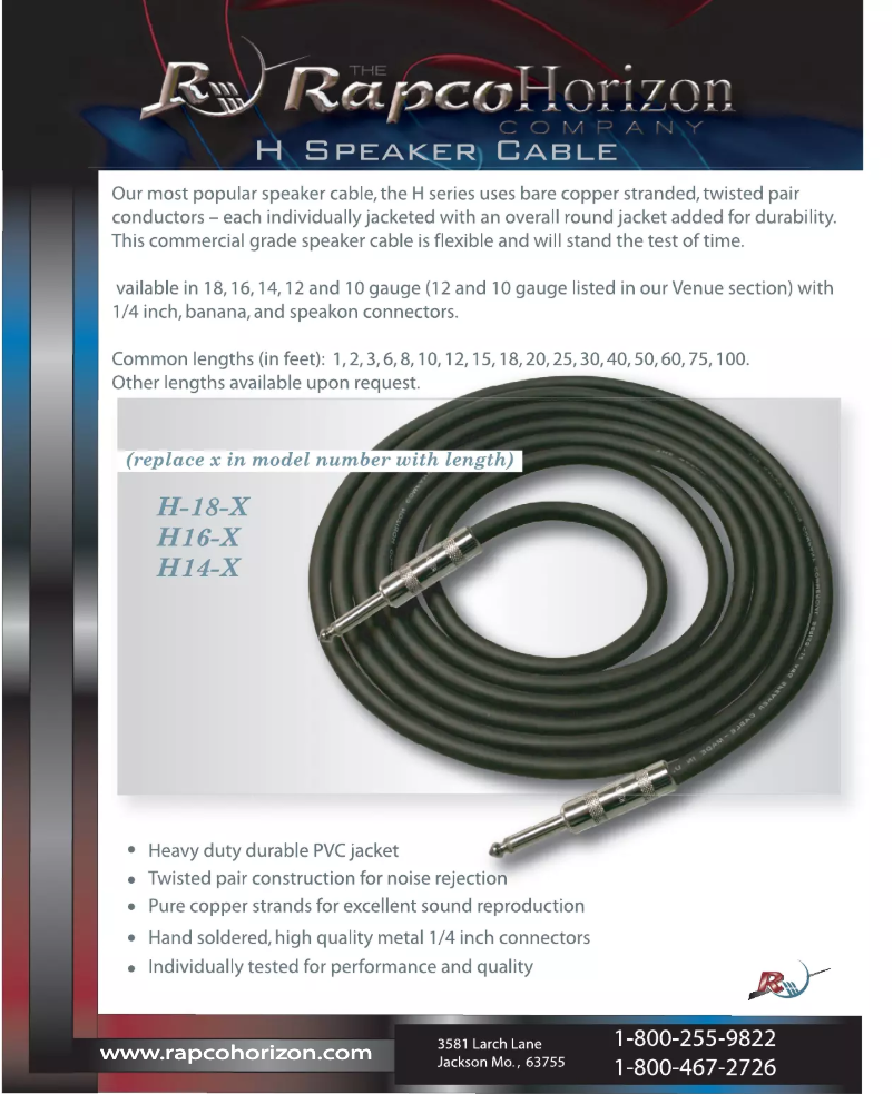 Image de la première page du manuel de l'appareil H16-10