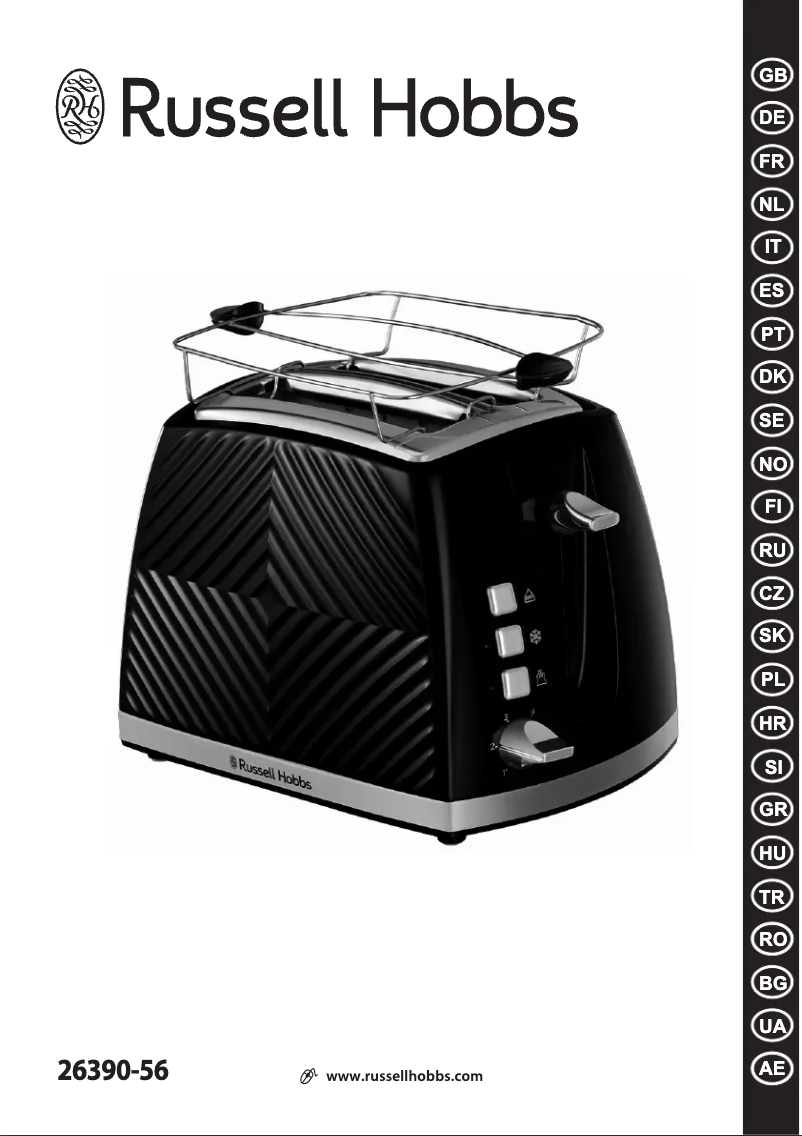 Page n°1 - Manuel utilisateur Russell Hobbs 26390-56