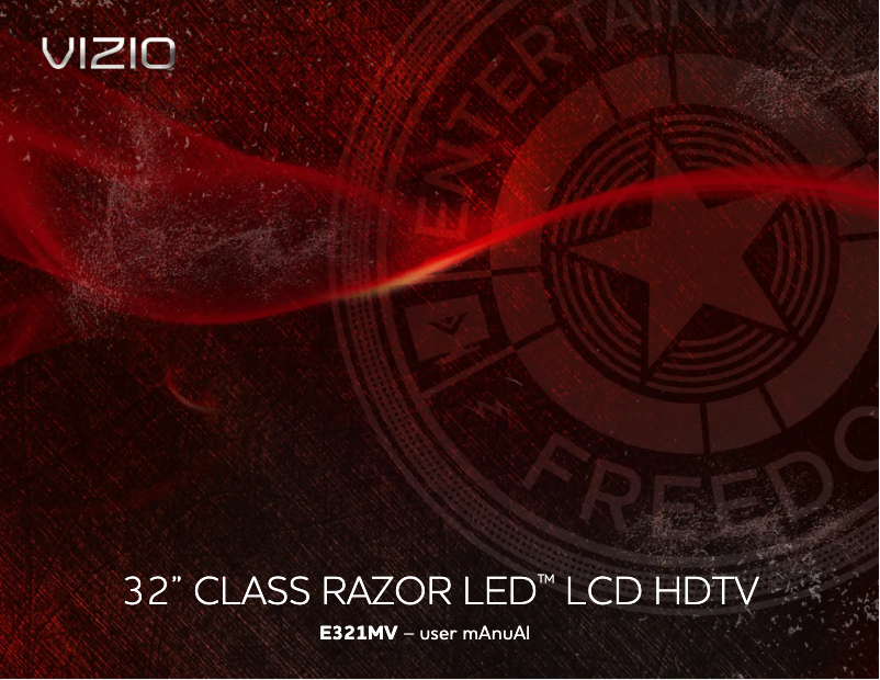 Image de la première page du manuel de l'appareil E321MV