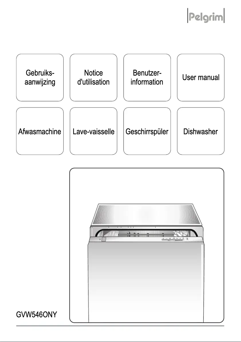 Page 1 de la notice Manuel utilisateur Pelgrim GVW546ONY