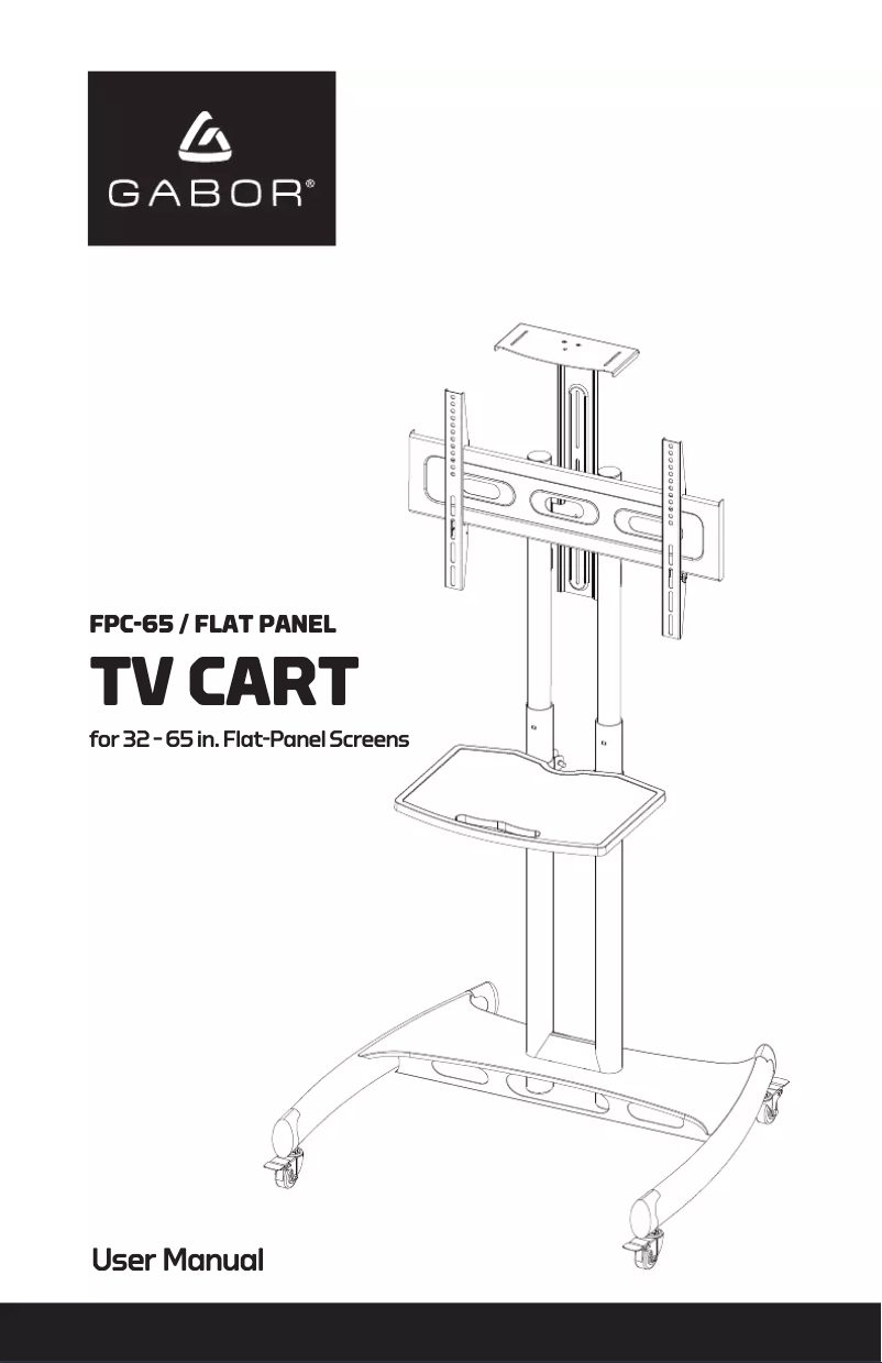 Page 1 de la notice Manuel utilisateur Gabor FPC