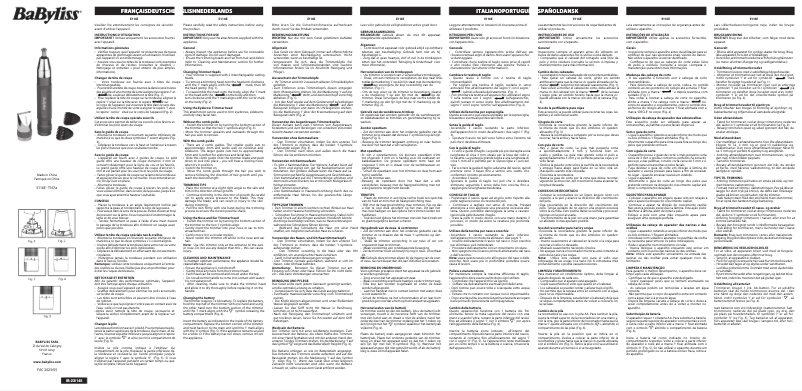 Image de la première page du manuel de l'appareil E116E