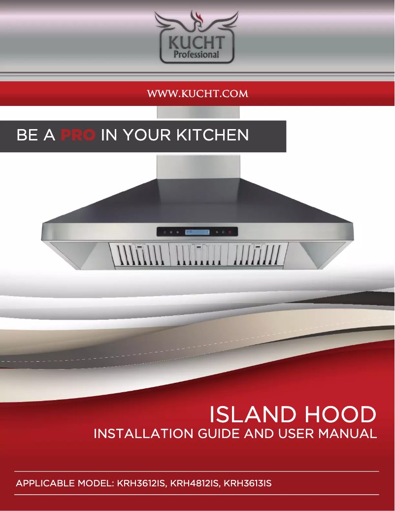 Page 1 de la notice Manuel utilisateur Kucht KRH4812IS