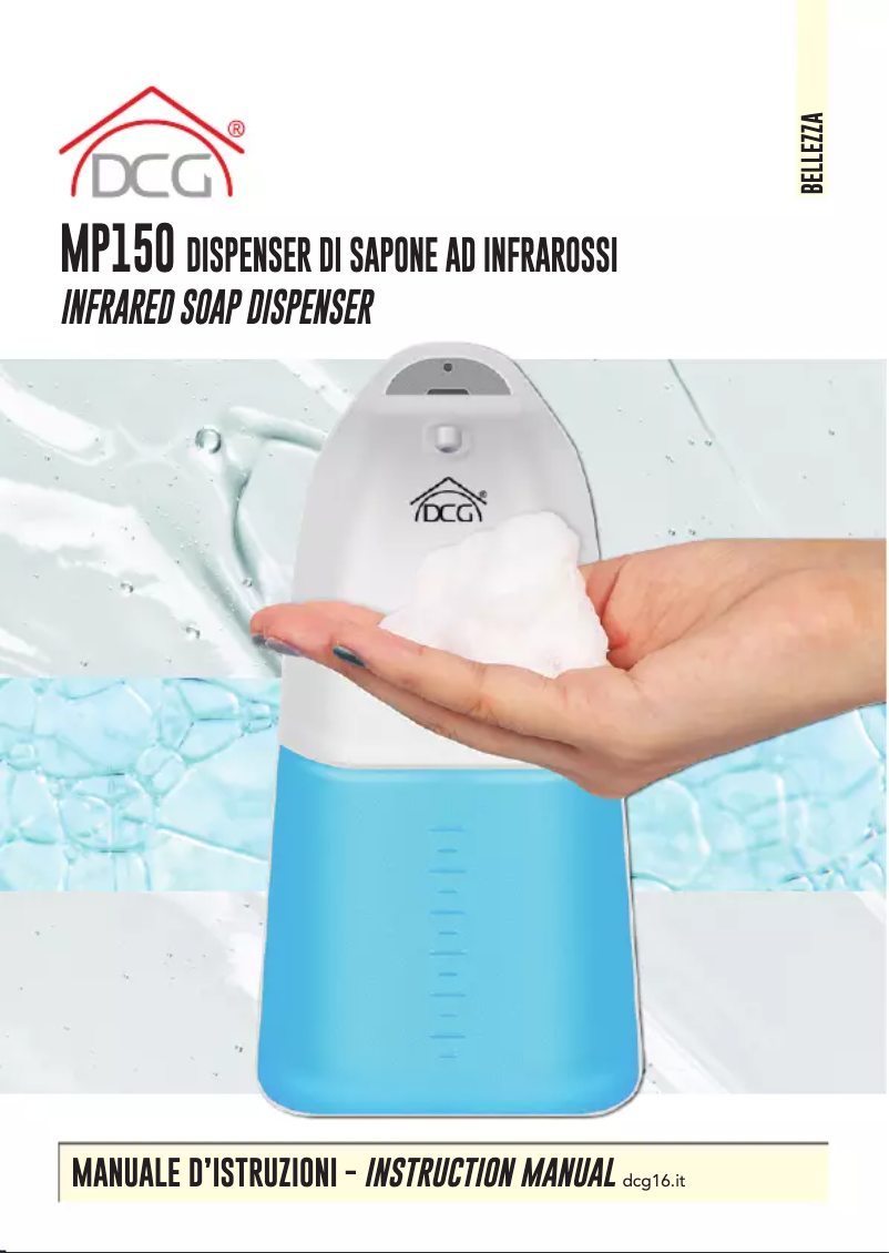 Page 1 de la notice Manuel utilisateur DCG MP150