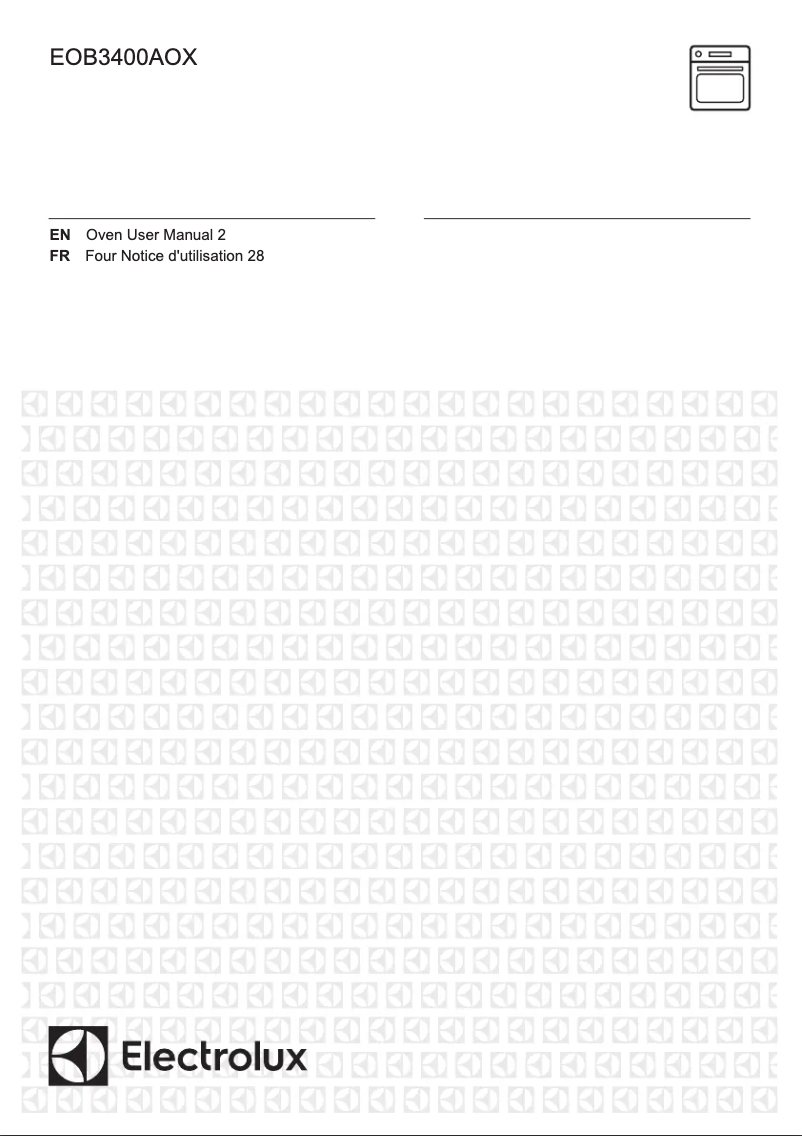 Página 1 del manual Manual de usuario Electrolux EOB3400AOX