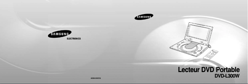 Page 1 de la notice Manuel utilisateur Samsung DVD-L300