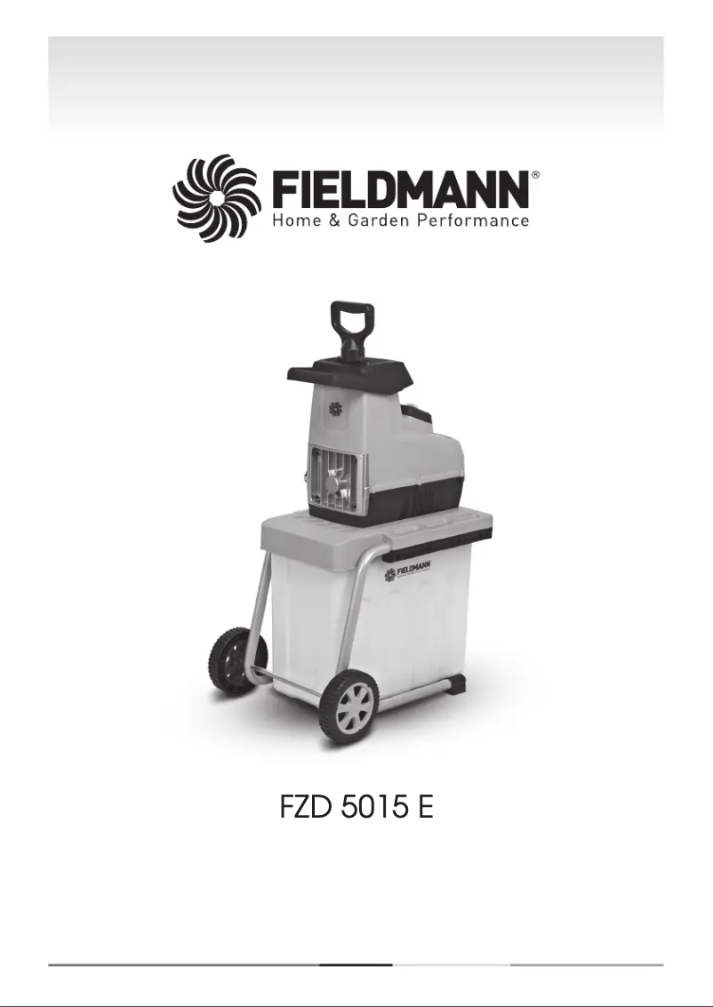 Page n°1 - Manuel utilisateur Fieldmann FZD 5015-E