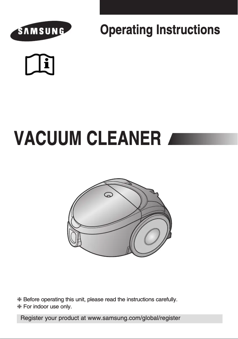 Page 1 de la notice Manuel utilisateur Samsung SC5155