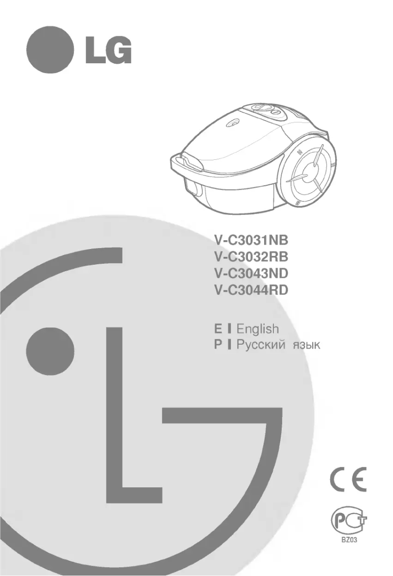 Página 1 del manual Manual de usuario LG VTC3031NB
