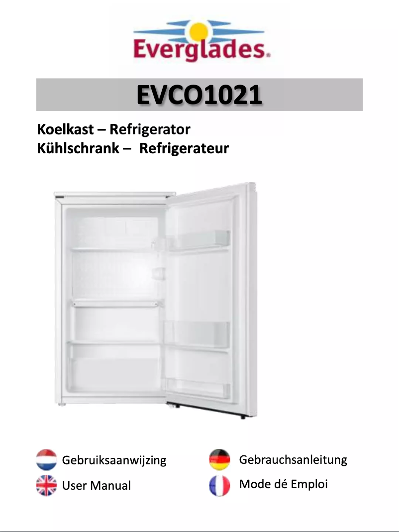 Image de la première page du manuel de l'appareil EVCO1021