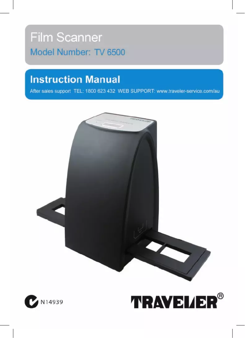 Page n°1 - Manuel utilisateur Traveler TV 6500