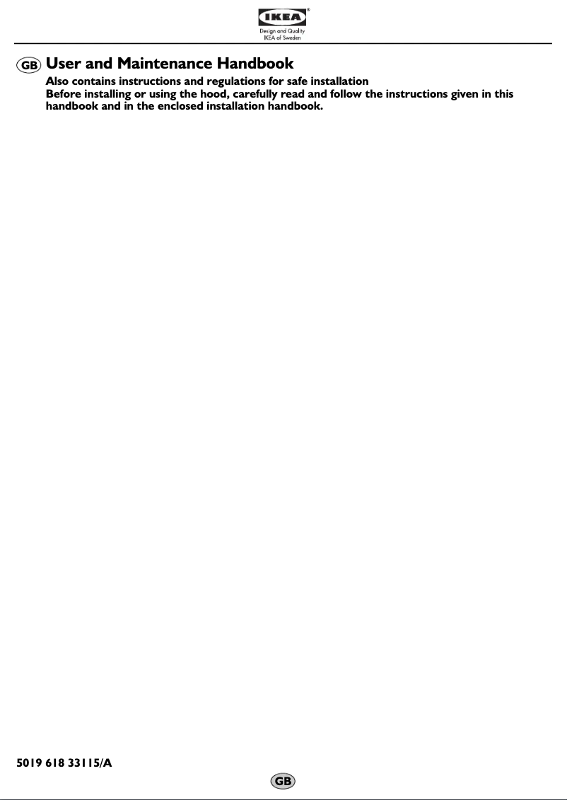 Page 1 de la notice Manuel utilisateur Whirlpool DATID HW400