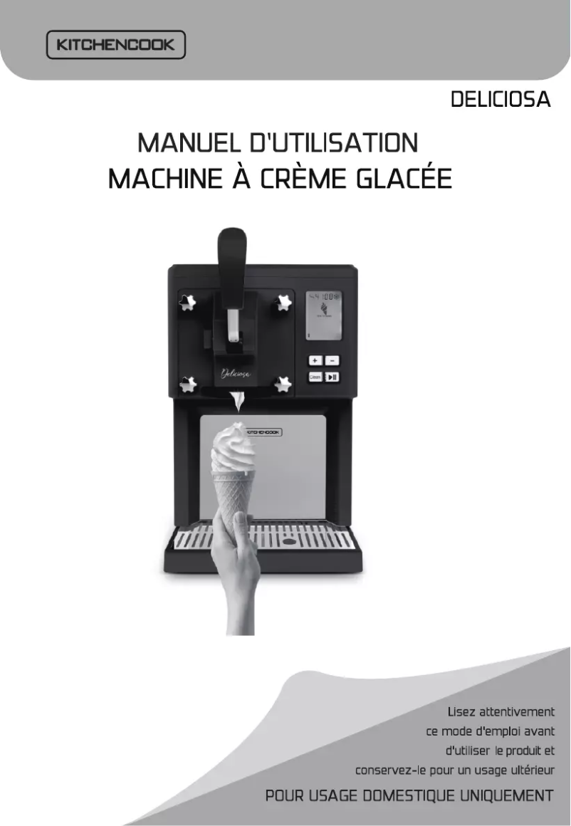 Image de la première page du manuel de l'appareil Deliciosa