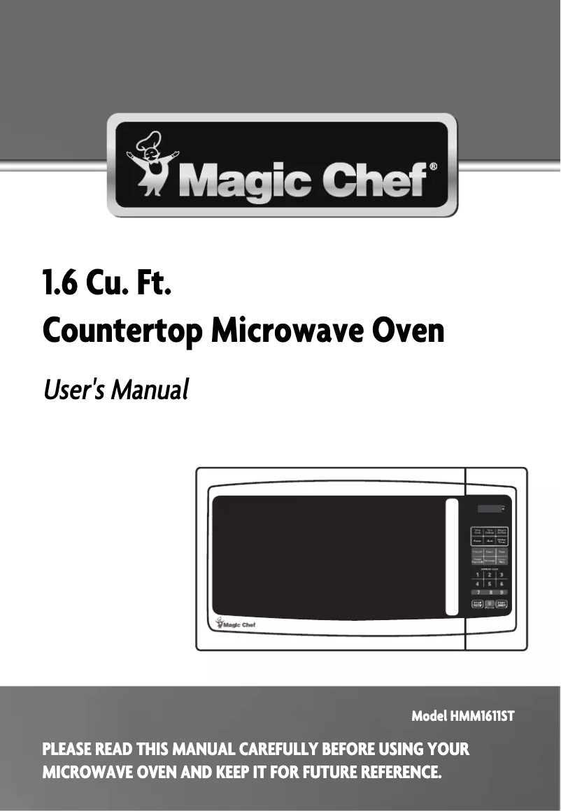 Image de la première page du manuel de l'appareil HMM1611B