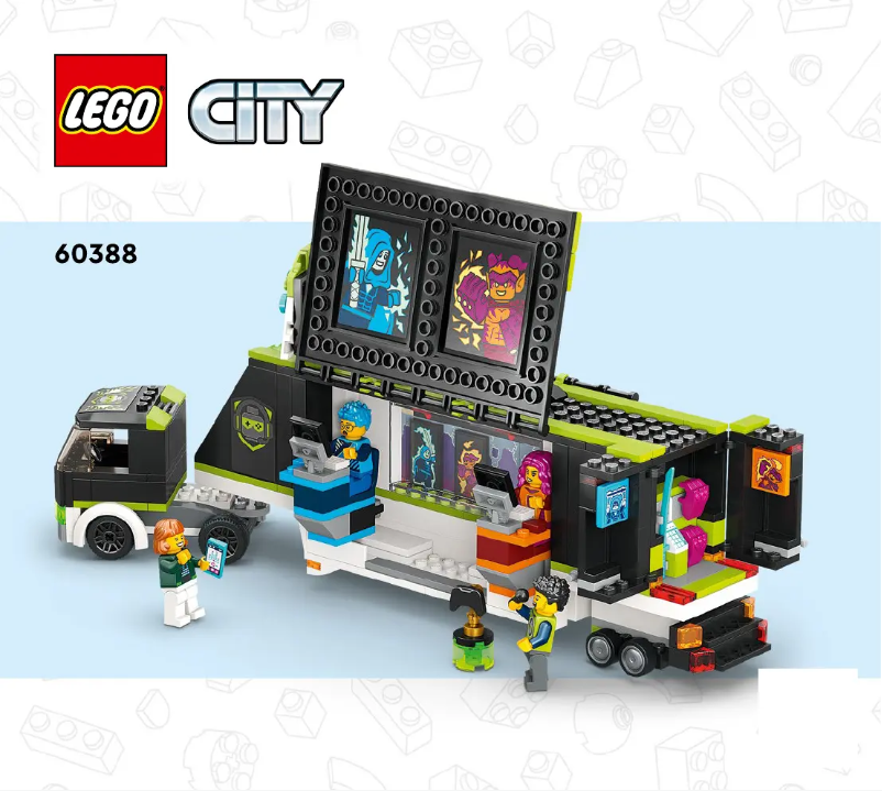 Page n°1 - Consignes visuelles Lego City 60388