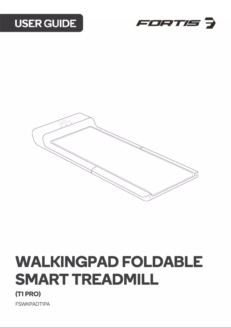 Page 1 de la notice Manuel utilisateur Fortis T1 Pro