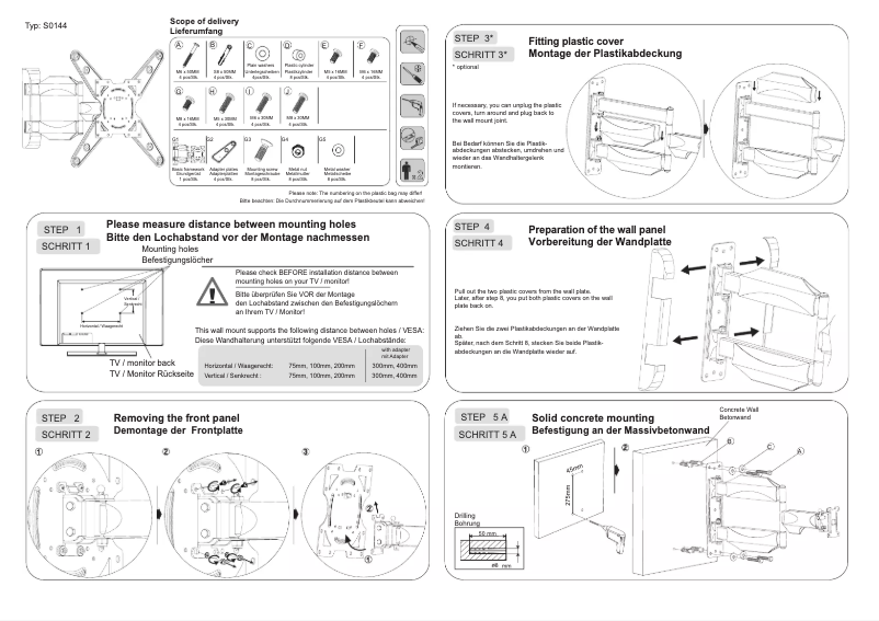 Page 1 de la notice Manuel utilisateur Ricoo S0144