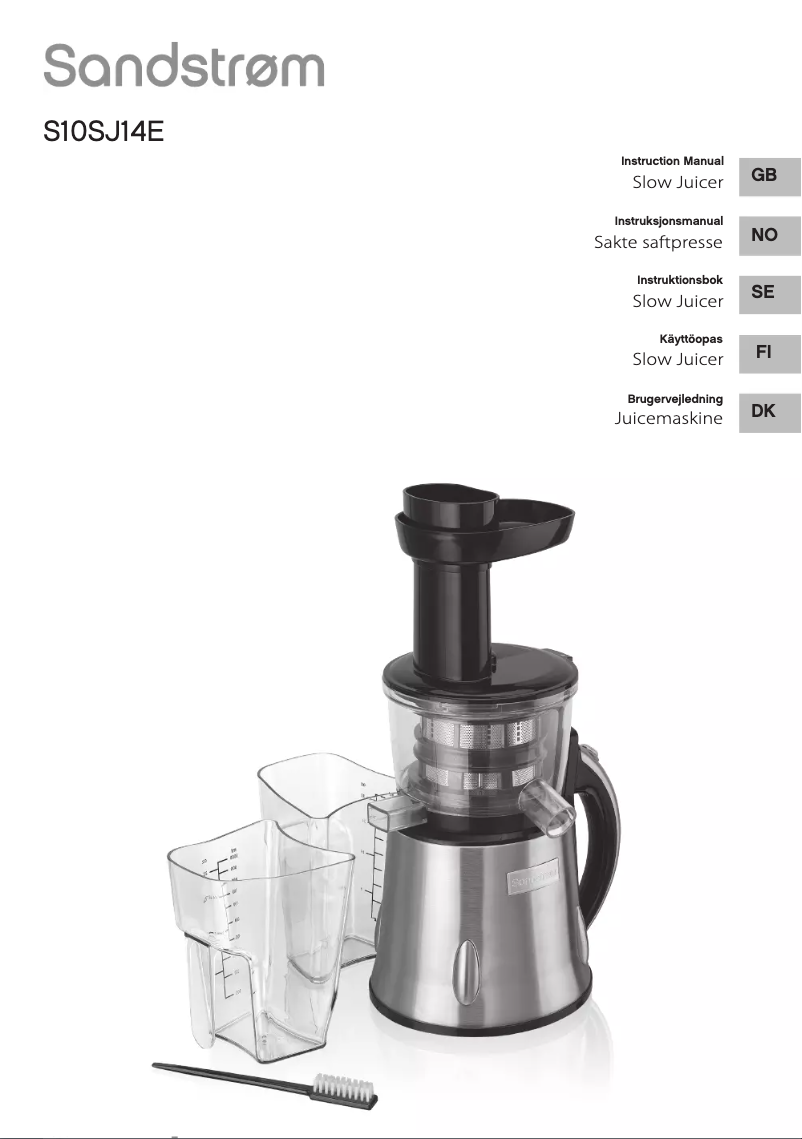 Imagen de la primera página del manual del dispositivo S10SJ14E