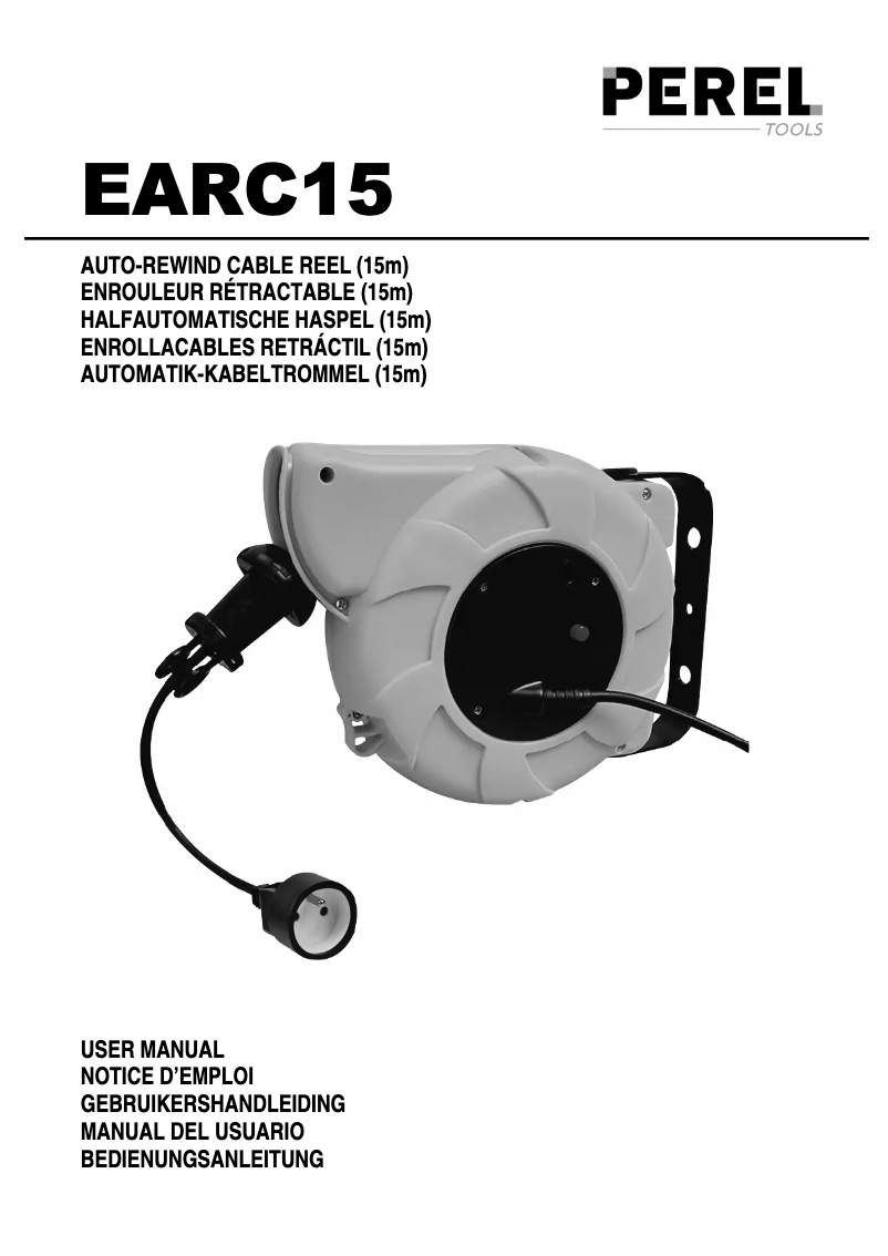 Page n°1 - Manuel utilisateur Perel EARC15