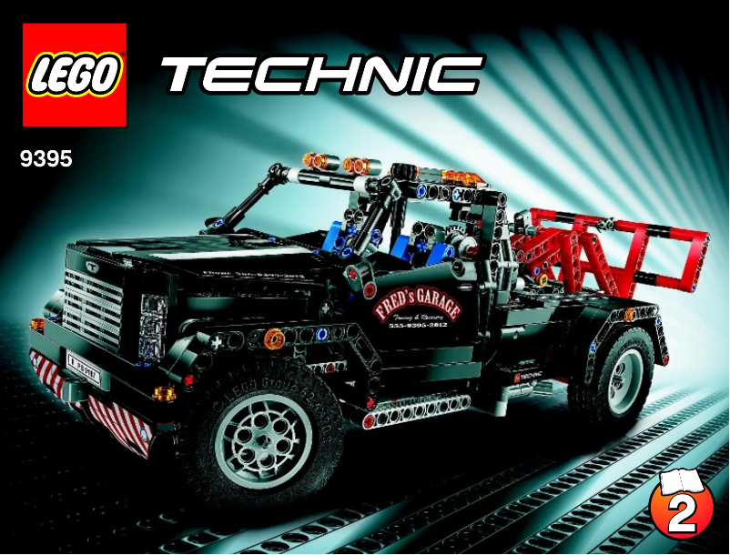 Page 1 de la notice Manuel utilisateur Lego Technic 9395