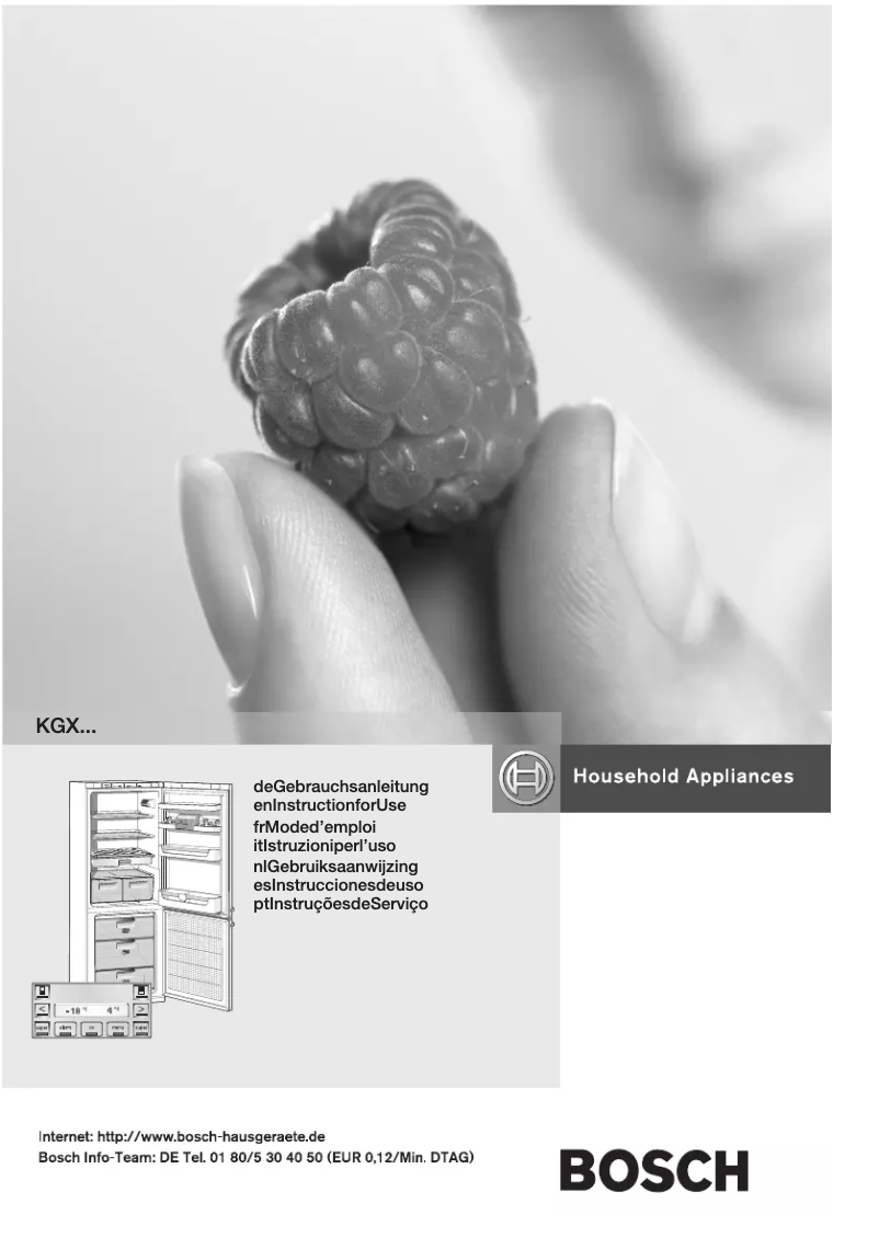 Image de la première page du manuel de l'appareil KGX28M40